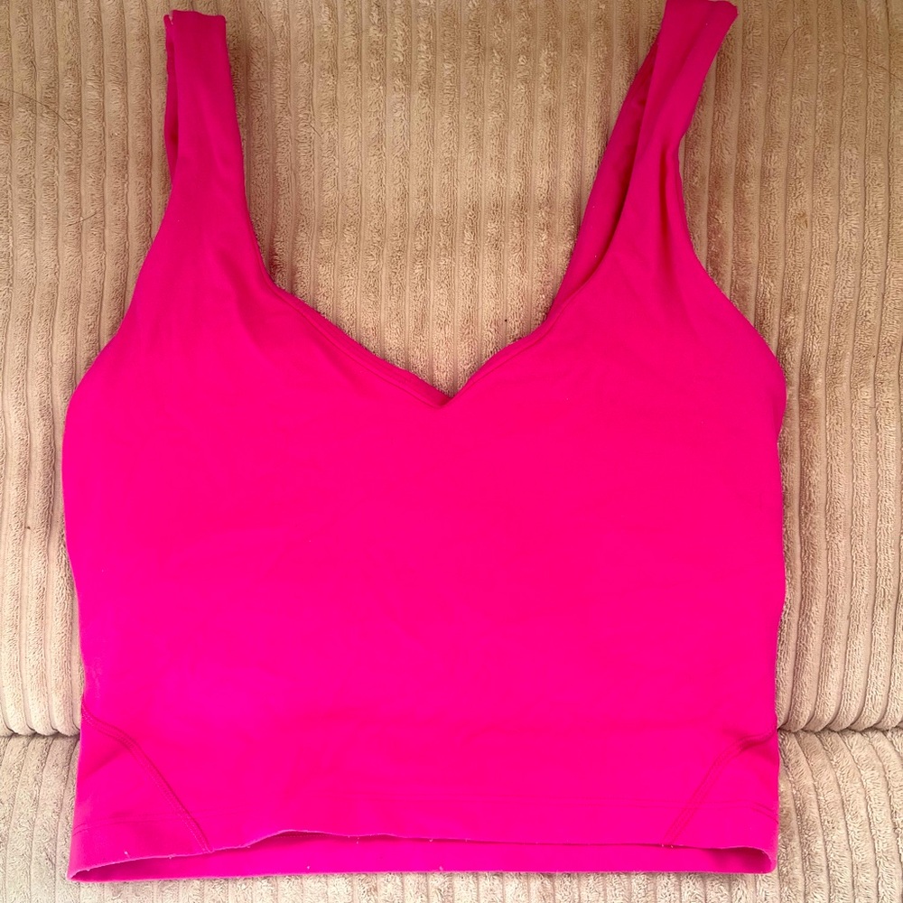 lulu lemon align top, size 4